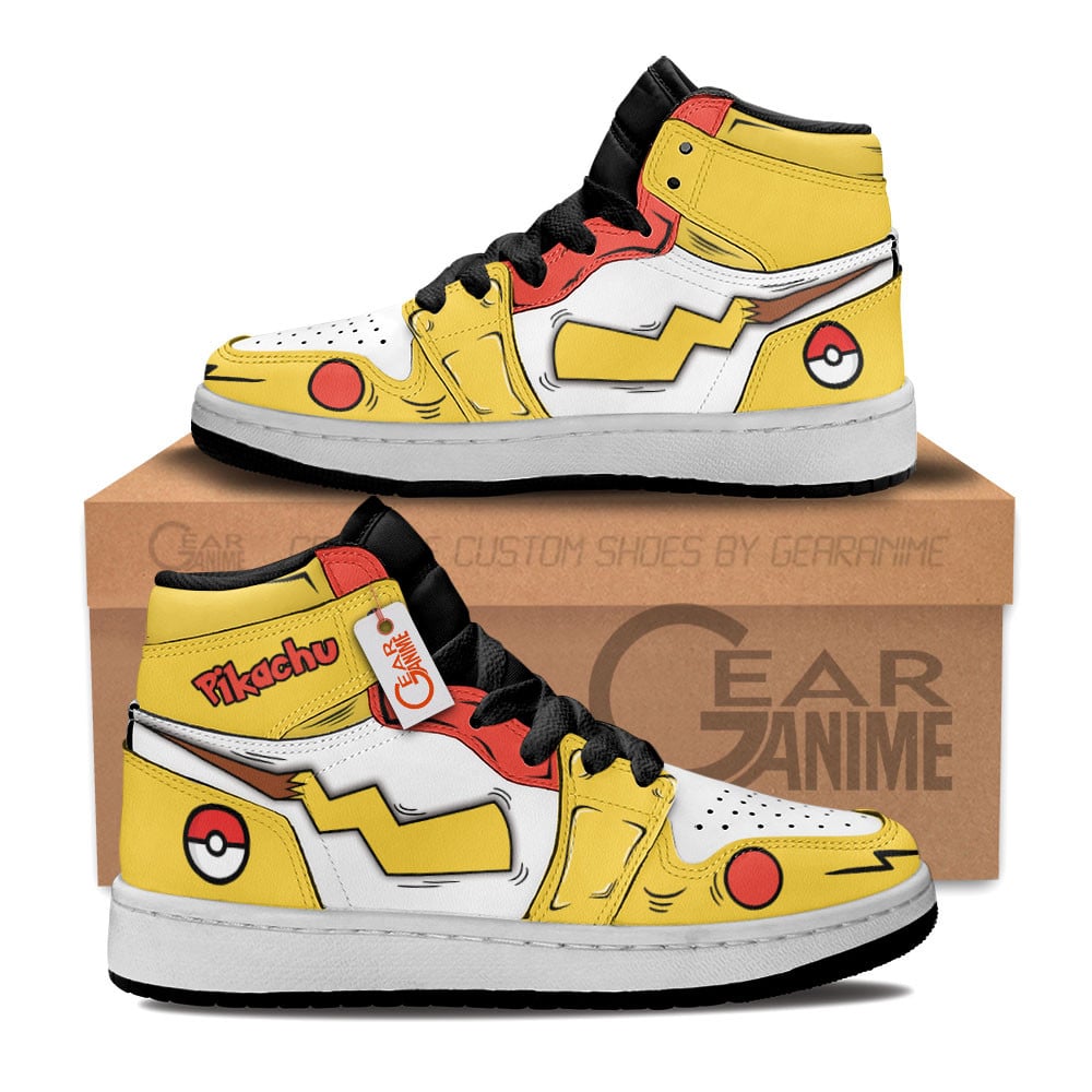 Pikachu Kids Shoes Custom Kid Sneakers MN1407 Gear Anime