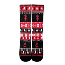 Brand Of Sacrifice Christmas Ugly Socks Gear Anime