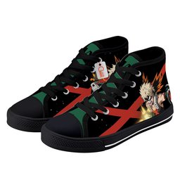 Dynamight Kids Sneakers Anime High-Top Canvas Shoes -  My Hero Academia - Angle 2