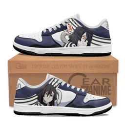 Obanai Iguro Padded Leather Sneakers -  Demon Slayer: Kimetsu no Yaiba - Angle 1