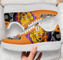 Orange Piccolo Shoes Custom Air SneakersGear Anime