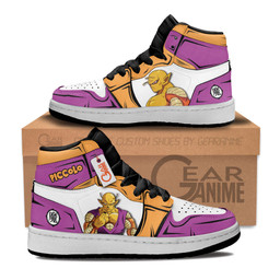 Orange Piccolo Kids Shoes Personalized Kid Sneakers Gear Anime