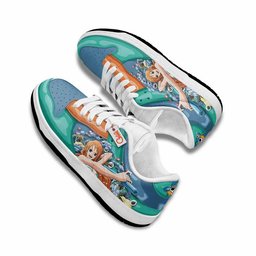 Nami Padded Leather Sneakers -  One Piece - Angle 3