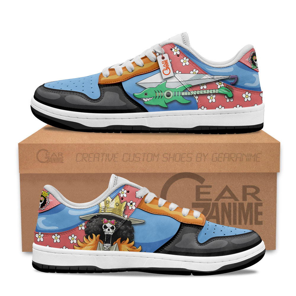 Brook Padded Leather Sneakers Soul King Custom -  One Piece - Angle 1