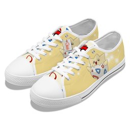 Togepi Kids Sneakers Anime Low Top Shoes -  Pokemon - Angle 2
