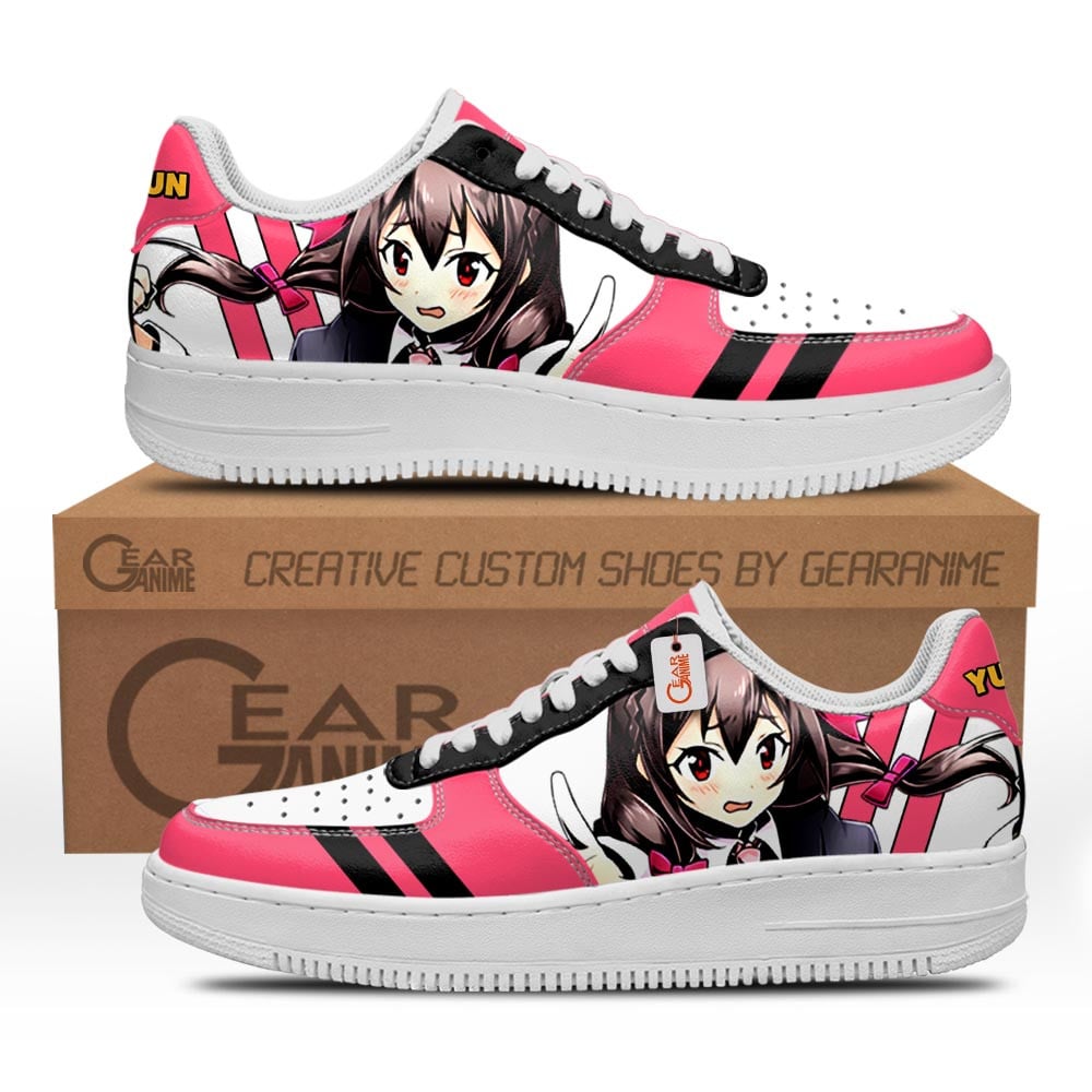 Yunyun Shoes Custom Air SneakersGear Anime