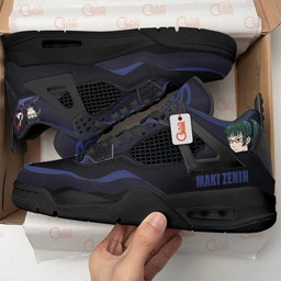 Maki Zenin J4 Sneakers Custom Shoes - Gear Anime