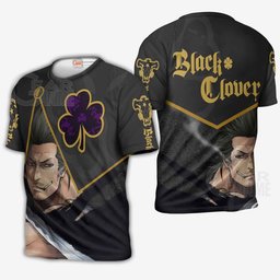 Black Bull Yami Sukehiro Custom Shirt Black Clover Anime Jacket VA11 - 3 - GearAnime