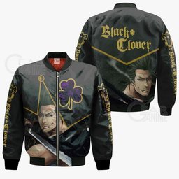 Black Bull Yami Sukehiro Custom Shirt Black Clover Anime Jacket VA11 - 5 - GearAnime
