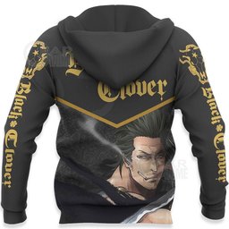 Black Bull Yami Sukehiro Custom Shirt Black Clover Anime Jacket VA11 - 6 - GearAnime