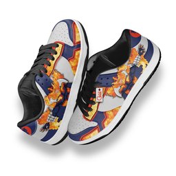 Enji Todoroki Padded Leather Sneakers -  My Hero Academia - Angle 4
