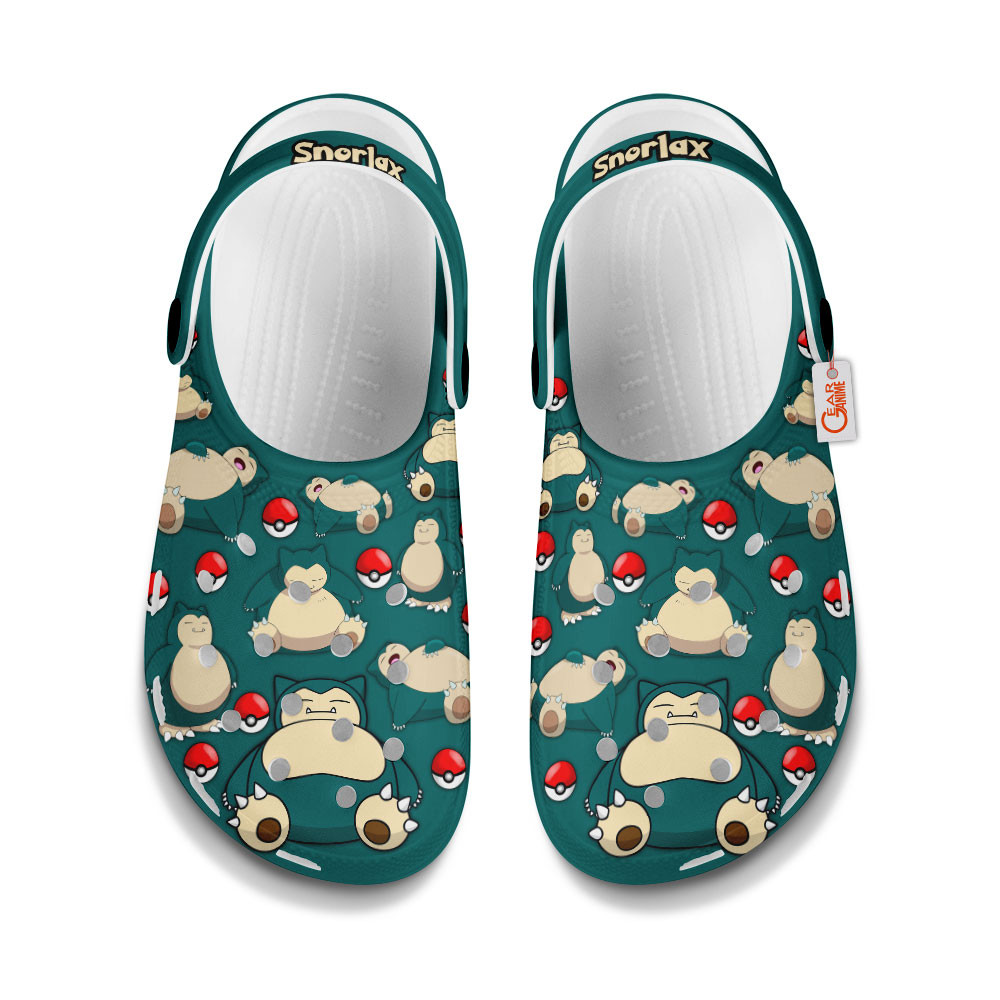 Snorlax Clogs Shoes Pattern StyleGear Anime