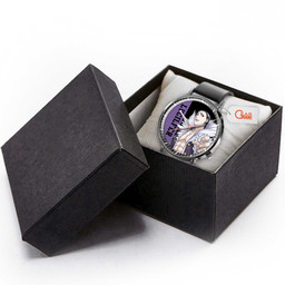 Chrollo Lucilfer Leather Band Wrist Watch Personalized-Gear Anime