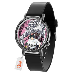 Yuta Okkotsu Leather Band Wrist Watch Personalized-Gear Anime
