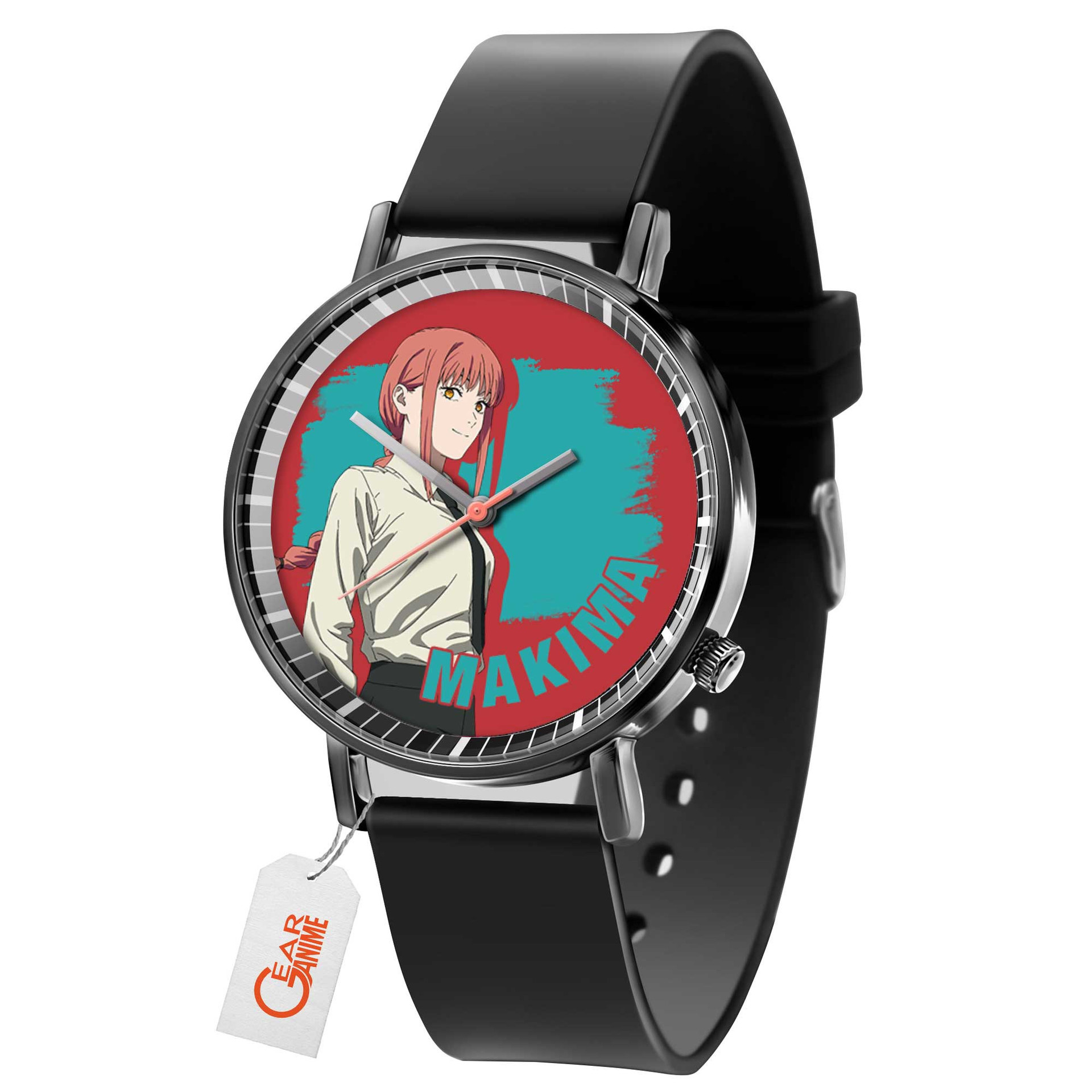 Makima Leather Band Wrist Watch Personalized-Gear Anime