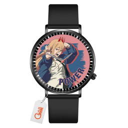Power Leather Band Wrist Watch Personalized-Gear Anime