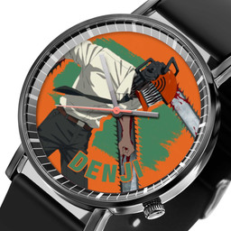 Denji Leather Band Wrist Watch Personalized-Gear Anime