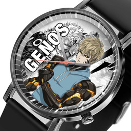 Genos Leather Band Wrist Watch Personalized-Gear Anime
