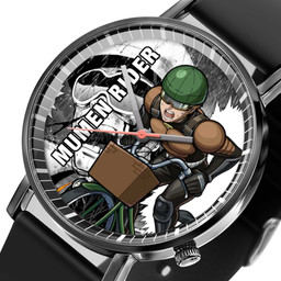 Mumen Rider Leather Band Wrist Watch Personalized-Gear Anime
