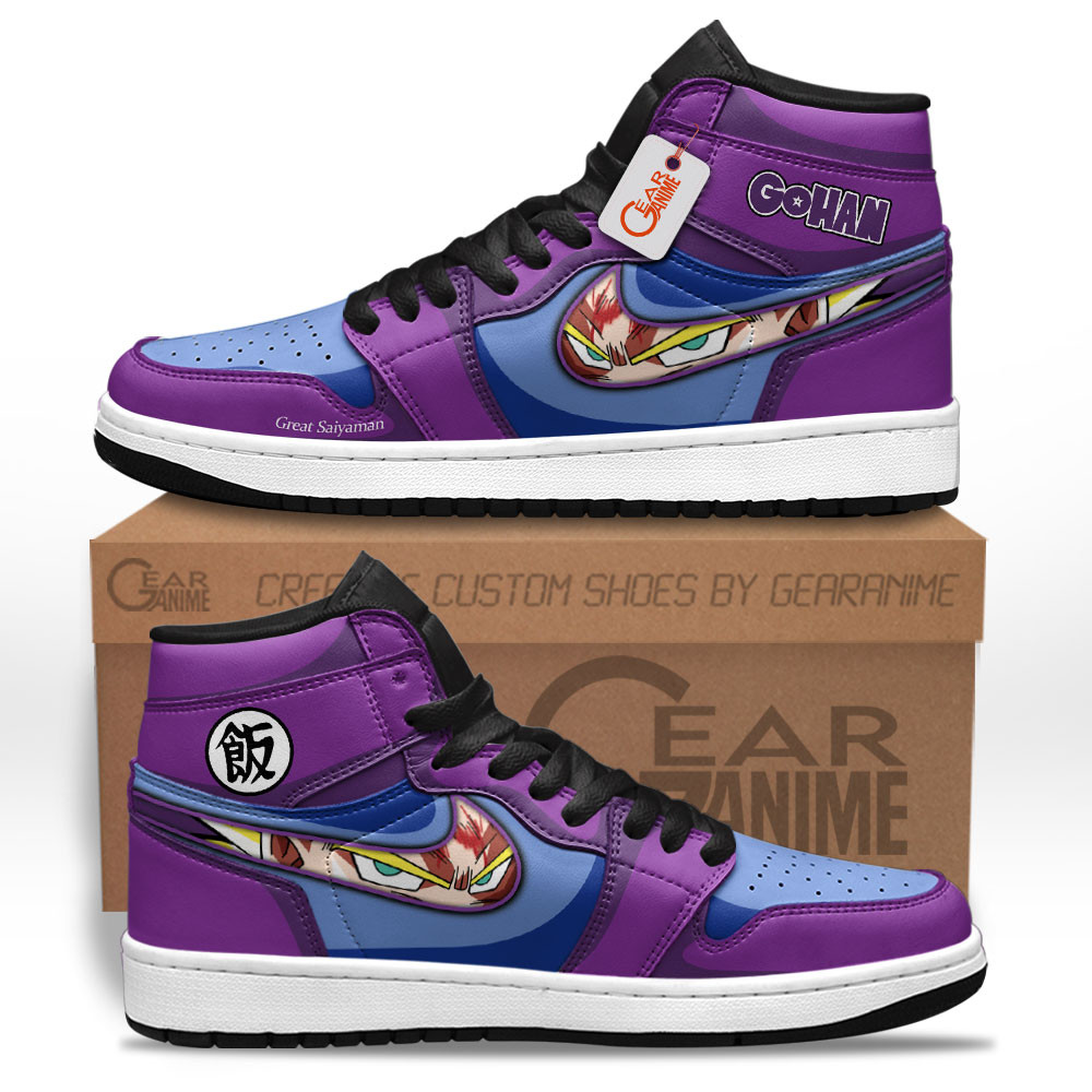 Gohan J1-Sneakers Personalized Shoes Gear Anime