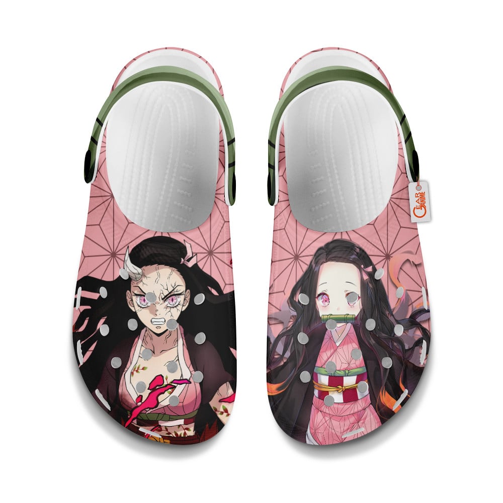 Nezuko Clogs Shoes CustomGear Anime