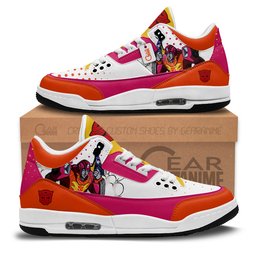 Hotrod Sneakers J3 Custom Shoes- Gear Anime