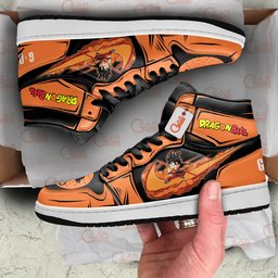 Goku Kid High-Top Leather Sneakers -  Dragon Ball Z - Angle 2