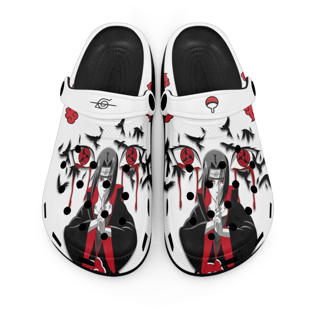 Itachi Uchiha Clogs Shoes Art StyleGear Anime