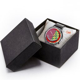 Giyu Tomioka Leather Band Wrist Watch Personalized -  Demon Slayer: Kimetsu no Yaiba - Angle 5