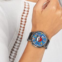 Ash Ketchum Satoshi Leather Band Wrist Watch Personalized-Gear Anime