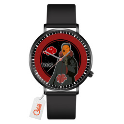Tobi Leather Band Wrist Watch Personalized-Gear Anime