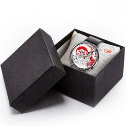Luffy Gear 5 Leather Band Wrist Watch Japan Cherry Blossom -  One Piece - Angle 4