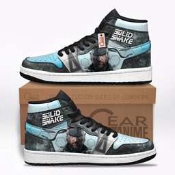 Solid Snake J1-Sneakers Custom Games Shoes Gear Anime