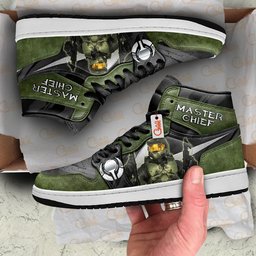 Master Chief J1-Sneakers Custom Games Shoes Gear Anime
