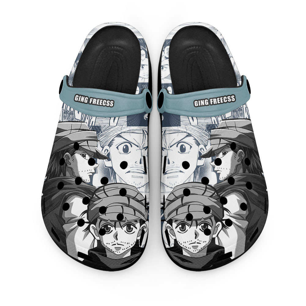 Ging Freecss Clogs Shoes Manga Style PersonalizedGear Anime