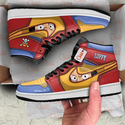 Luffy J1-Sneakers Personalized Shoes Gear Anime