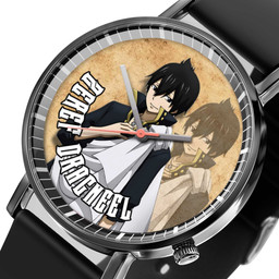 Zeref Dragneel Leather Band Wrist Watch Personalized-Gear Anime
