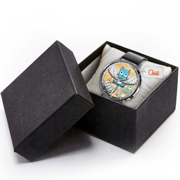 Happy Leather Band Wrist Watch Personalized-Gear Anime