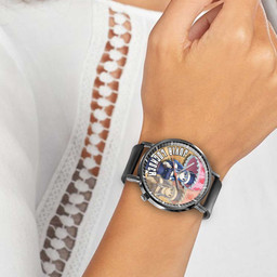 Juvia Lockser Leather Band Wrist Watch Personalized-Gear Anime