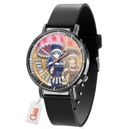 Juvia Lockser Leather Band Wrist Watch Personalized-Gear Anime