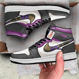 Fern High-Top Leather Sneakers -  Frieren: Beyond Journey's End - Angle 2
