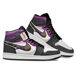 Fern High-Top Leather Sneakers -  Frieren: Beyond Journey's End - Angle 3