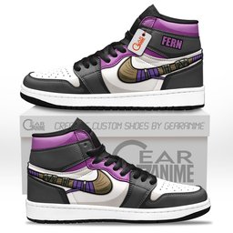 Fern High-Top Leather Sneakers -  Frieren: Beyond Journey's End - Angle 1