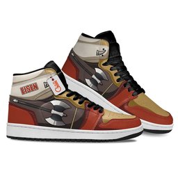 Eisen's Axe High-Top Leather Sneakers -  Frieren: Beyond Journey's End - Angle 3