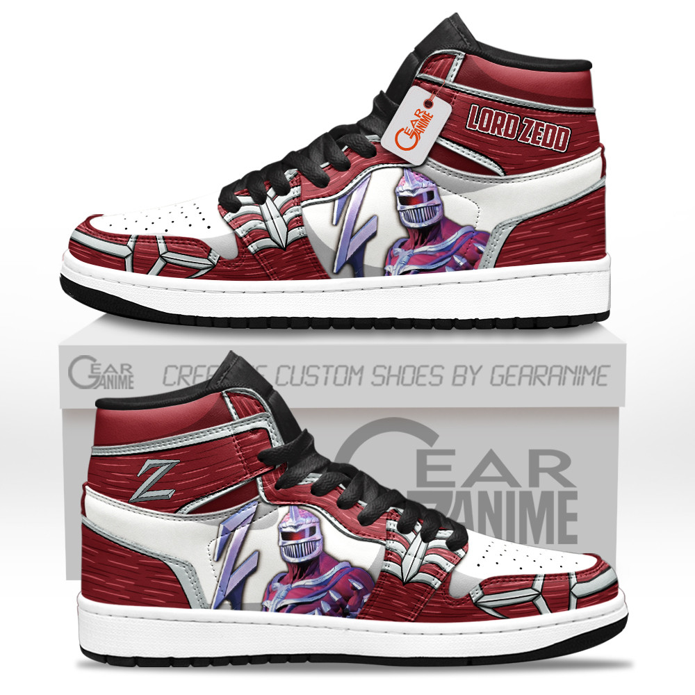 Lord Zedd J1-Sneakers Custom Movies Shoes GearAnime.com