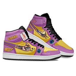 Giorno Giovanna J1-Sneakers Personalized Shoes GearAnime.com