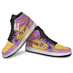 Giorno Giovanna J1-Sneakers Personalized Shoes GearAnime.com