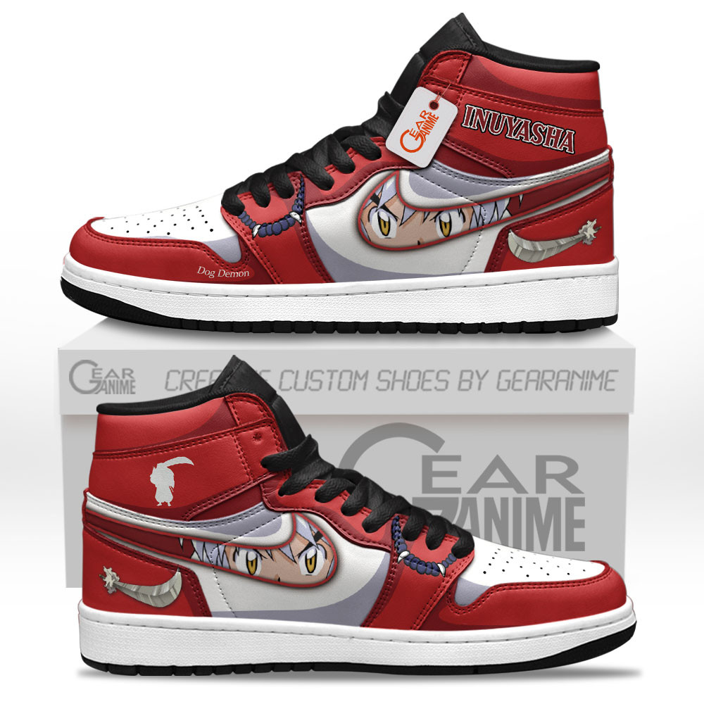 InuYasha J1-Sneakers Custom Shoes GearAnime.com