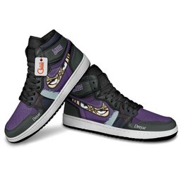 Laxus Dreyar High-Top Leather Sneakers Custom Name -  Fairy Tail - Angle 4