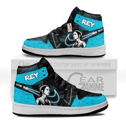 Rey Skywalker Kids Shoes Custom Kid Sneakers GearAnime.com
